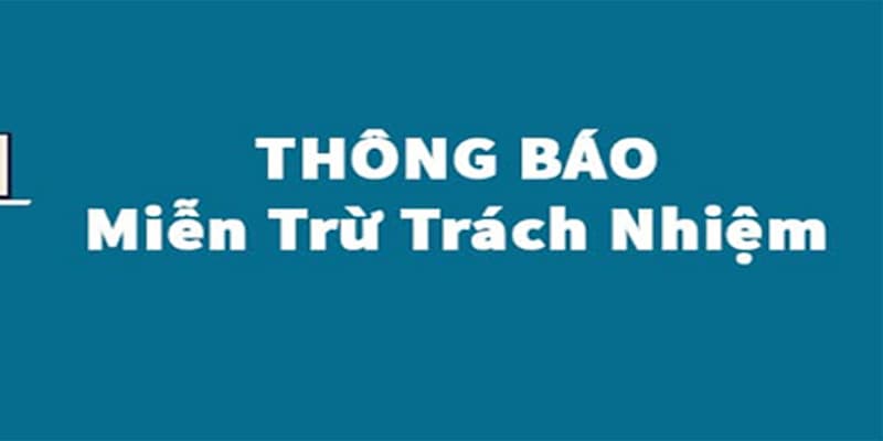 Miễn trừ trách nhiệm có bảo vệ được người chơi không?